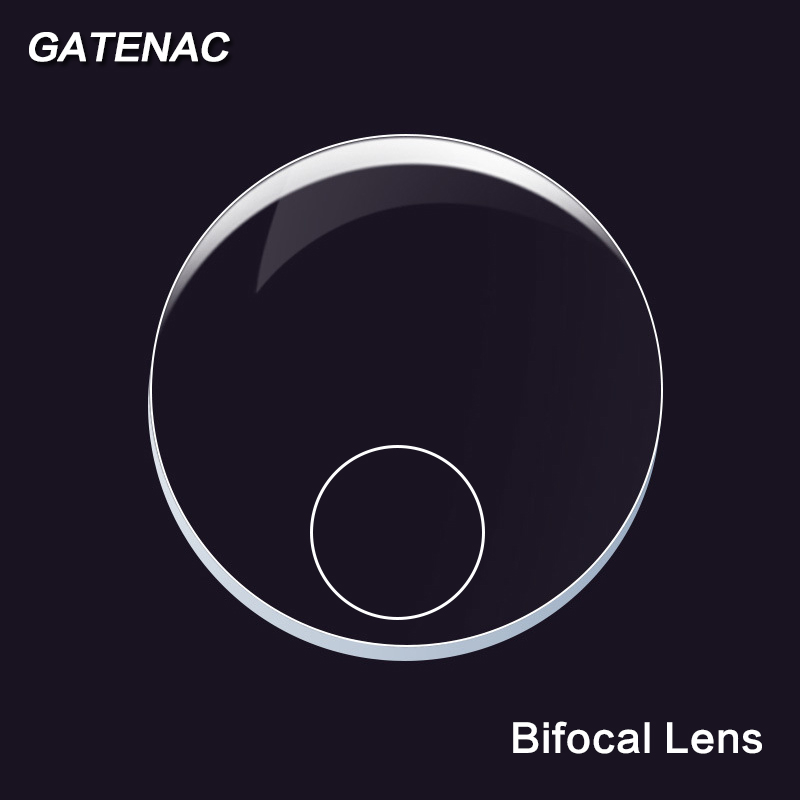 Men Accessories Look - Domed Bifocal Lenses Look Far Near