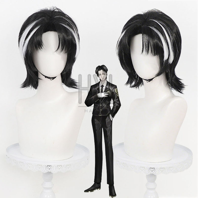 Men Accessories Look - Game Limbus Company Rien Cosplay Wig
