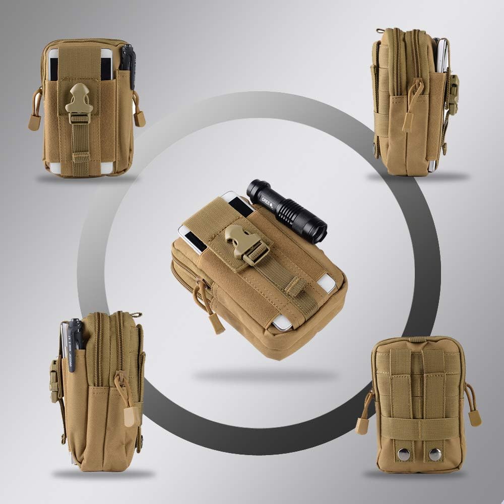 Tactical Molle Belt Pouch Mili - Men Accessories Box 评论和价格