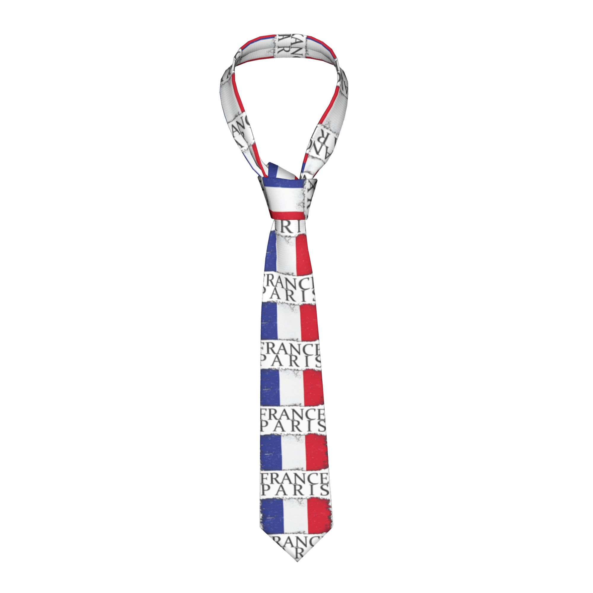 Men's Tie France Flag Capital  - Men'S Accessories Paris 评论和价格