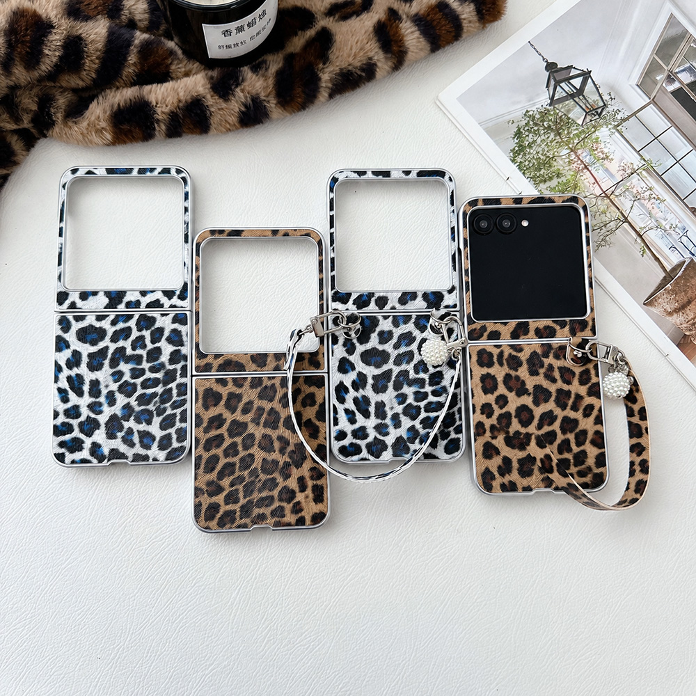 Leopard Print Folding Flip Pho - Men Accessories All 评论和价格