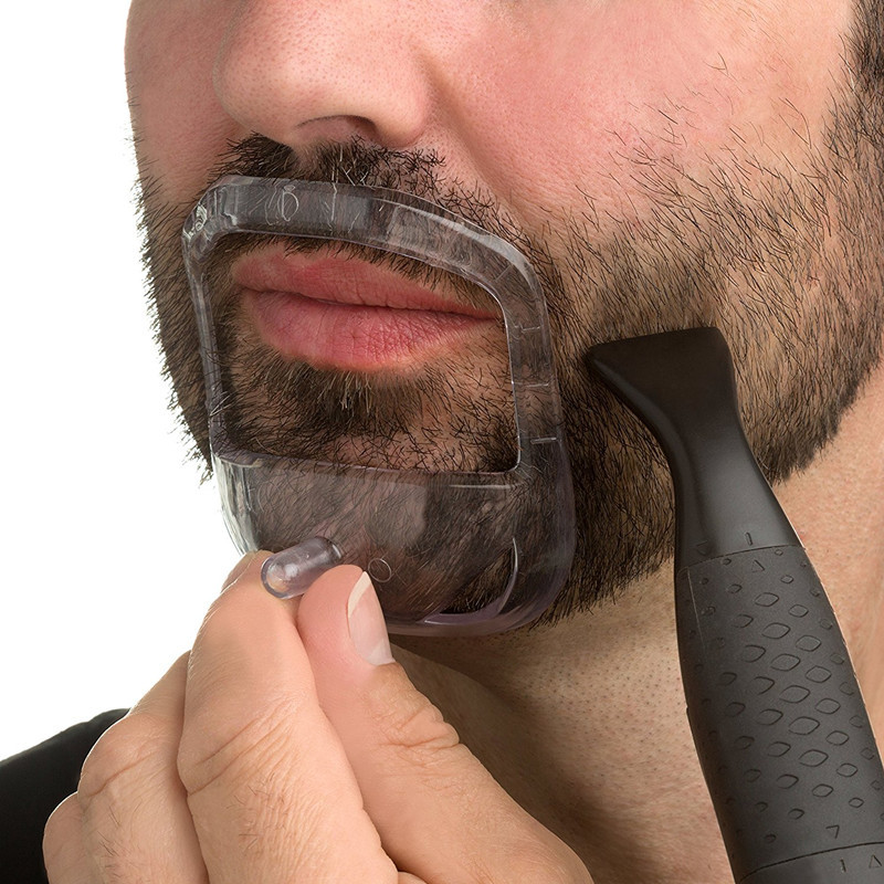 5pcs/set Transparent Beard Sty - Men Accessories Combo 评论和价格