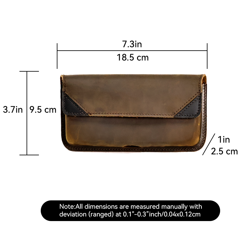 Genuine Leather Waist Bag for  - Men Accessories Box 评论和价格