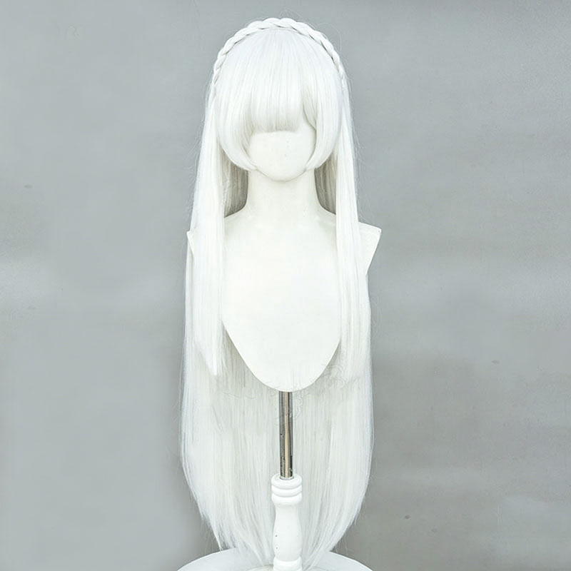 Anime Re:Zero Emilia Cosplay W - Men Accessories Look 评论和价格