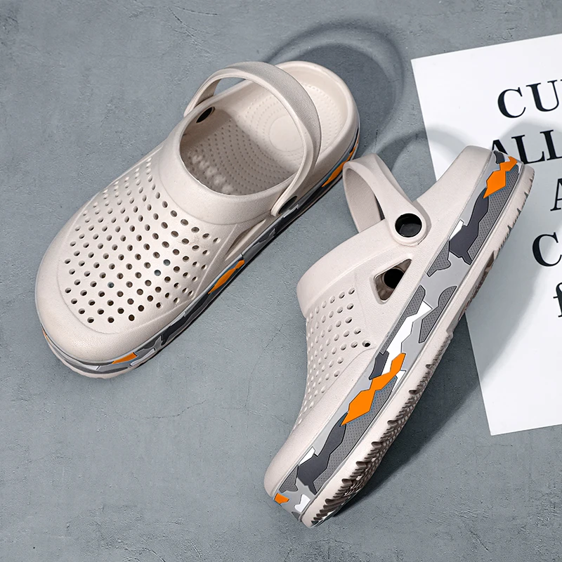Summer Men Shoes Clogs Slipper - Men Accessories For Beach 评论和价格