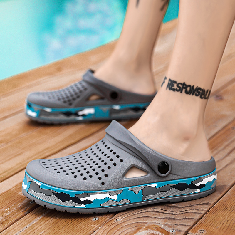 Summer Men Shoes Clogs Slipper - Men Accessories For Beach 评论和价格