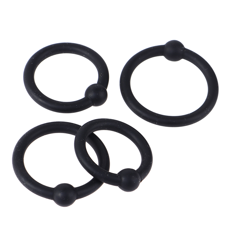 4Pcs Male Penis Rings Crystal  - Men Accessories Combo 评论和价格