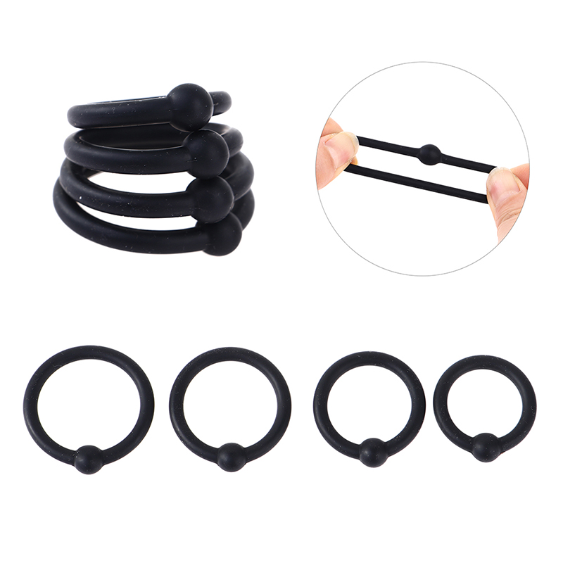 4Pcs Male Penis Rings Crystal  - Men Accessories Combo 评论和价格