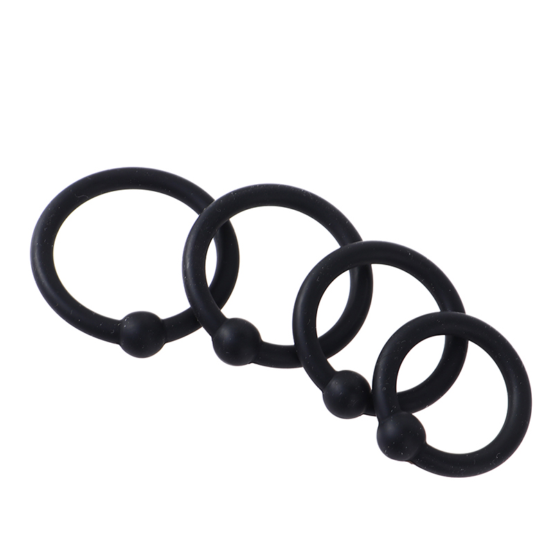 4Pcs Male Penis Rings Crystal  - Men Accessories Combo 评论和价格