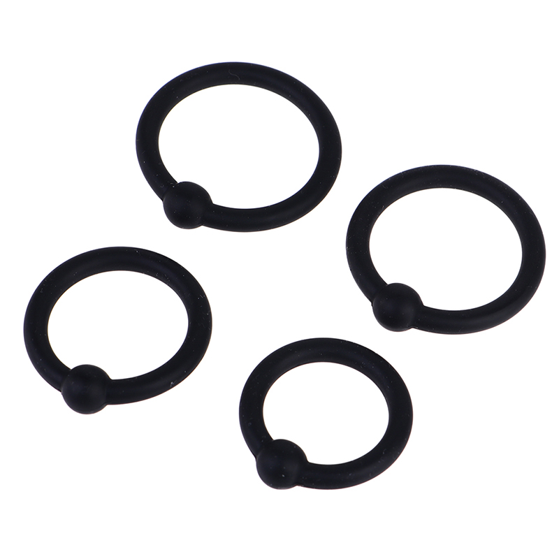 4Pcs Male Penis Rings Crystal  - Men Accessories Combo 评论和价格