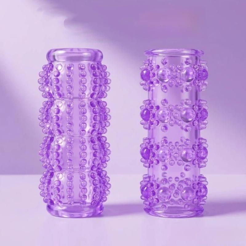 portable2 Pcs/set Crystal Cock - Men Accessories Combo 评论和价格