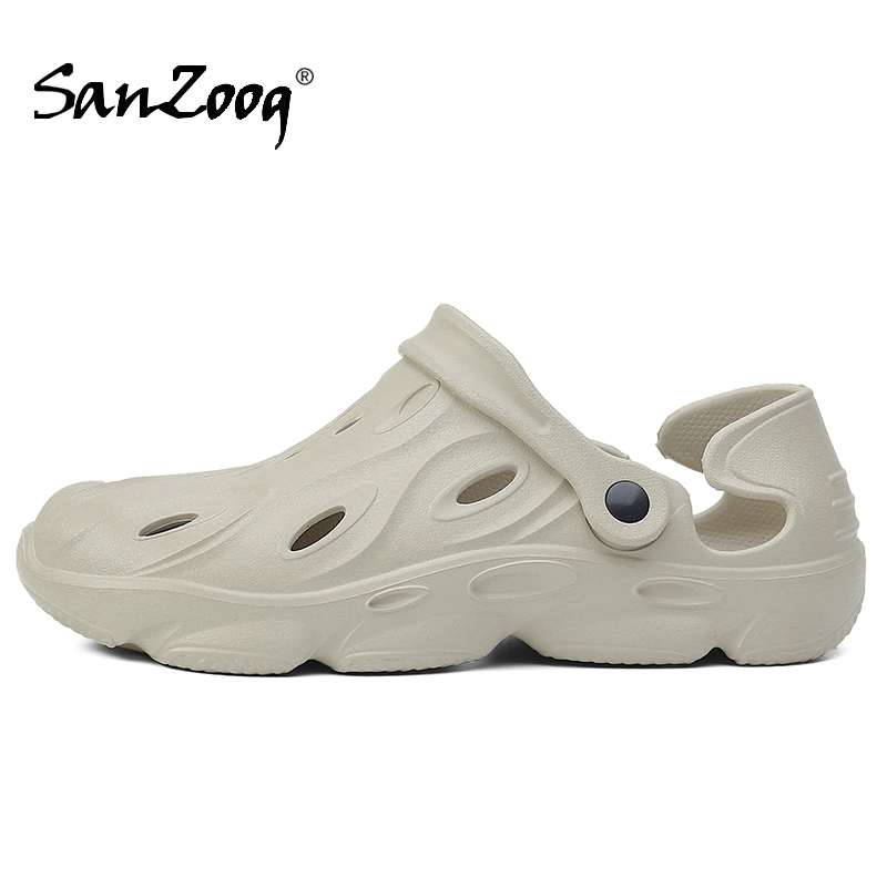 Men's Clogs Slip On Hollow Out - Men Accessories For Beach 评论和价格