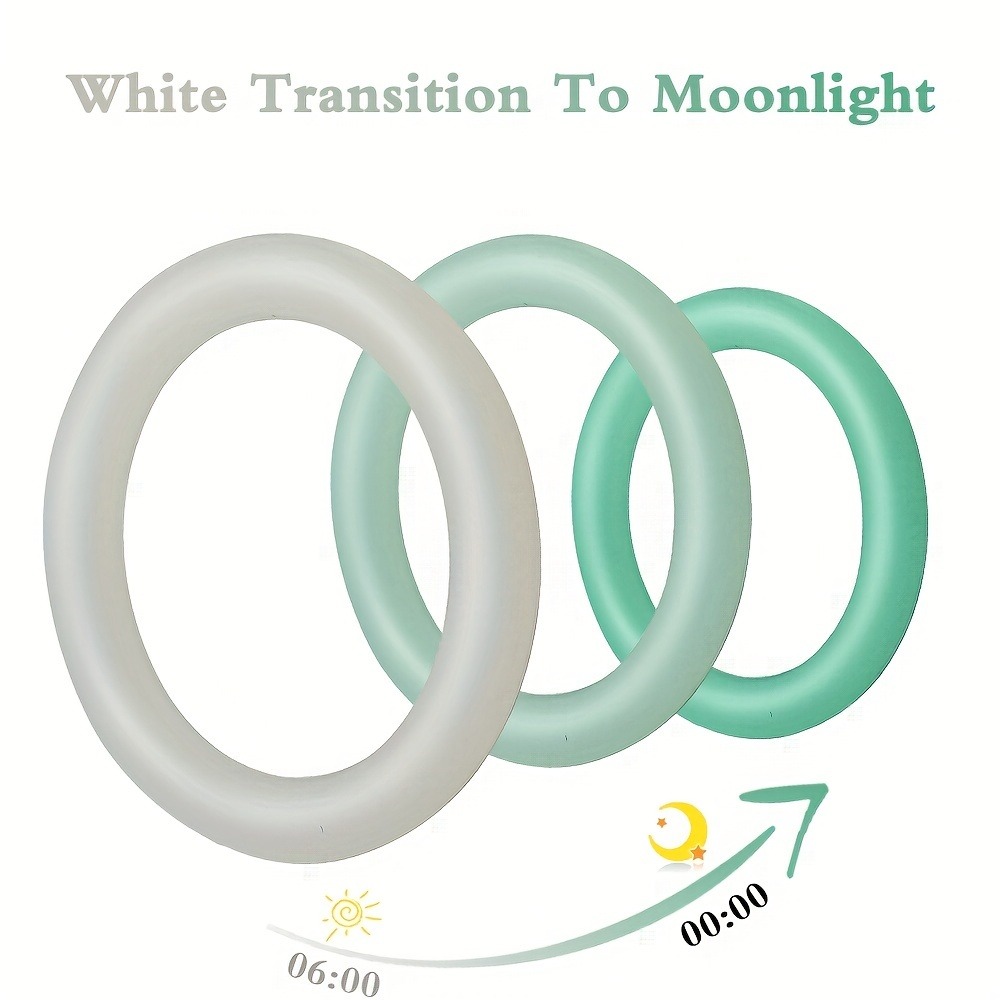 3PCS Silicone Penis Rings Set  - Men Accessories Combo 评论和价格