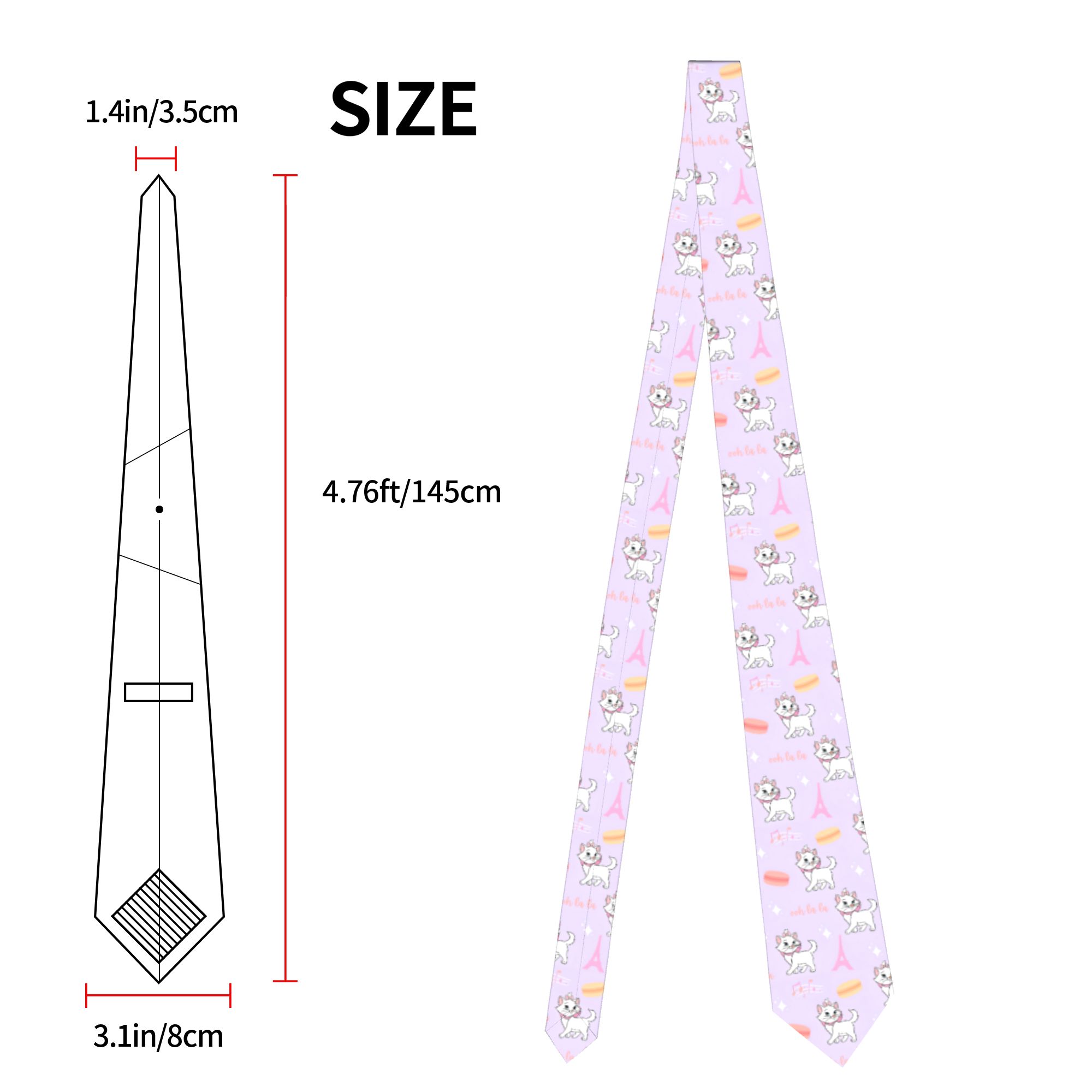 Necktie Aristocats Maries Cats - Men'S Accessories Paris 评论和价格