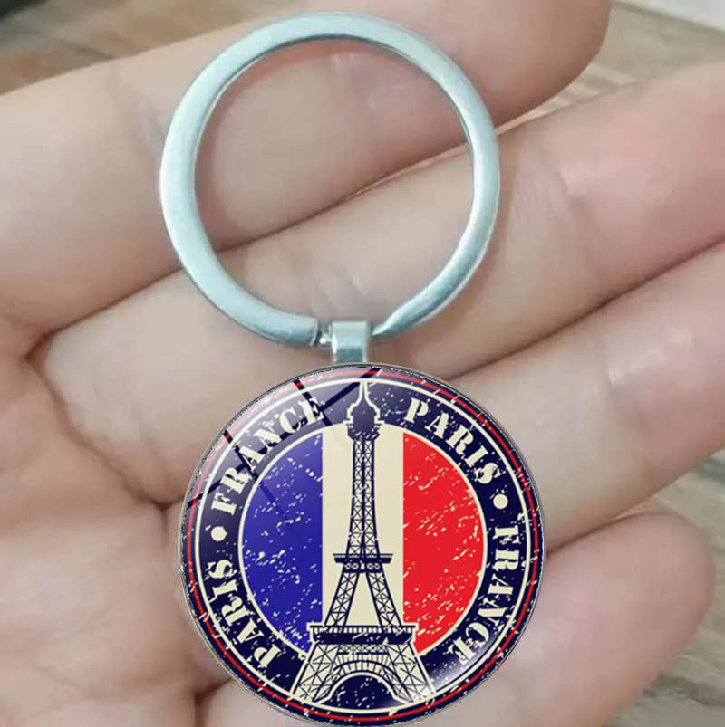Paris Eiffel Tower Keychain, D - Men'S Accessories Paris 评论和价格