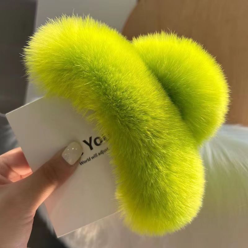 Real Rex rabbit hair large hai - Men Accessories For Beach 评论和价格