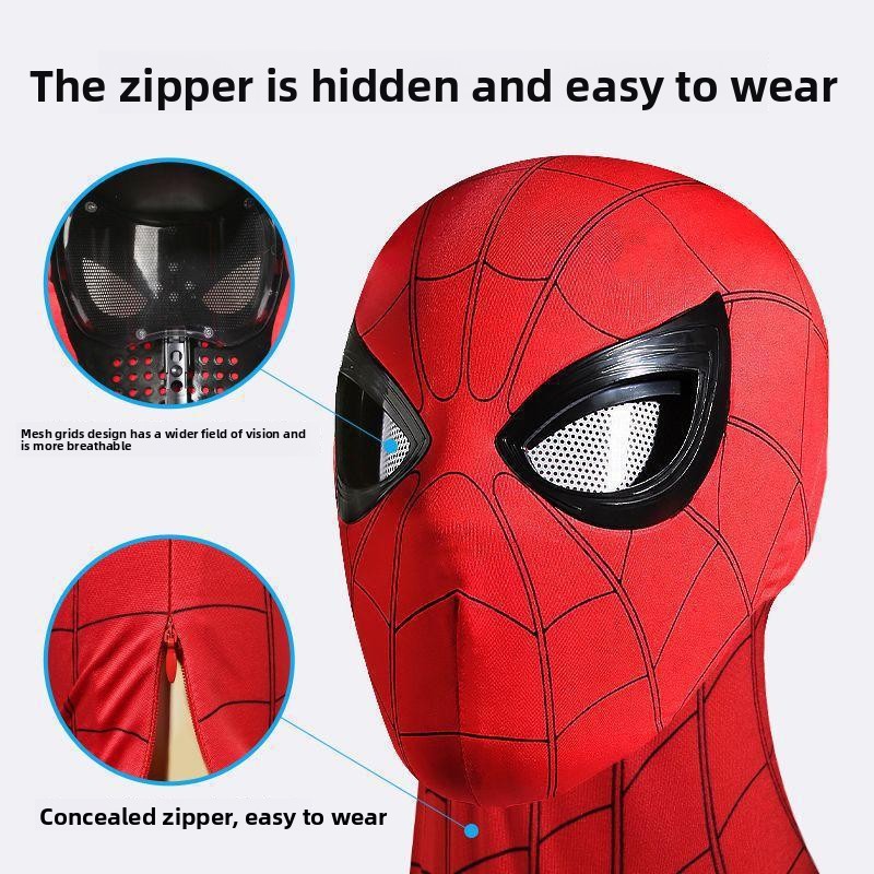 Superhero Mask/Spider-Man Helm - Men Accessories All 评论和价格