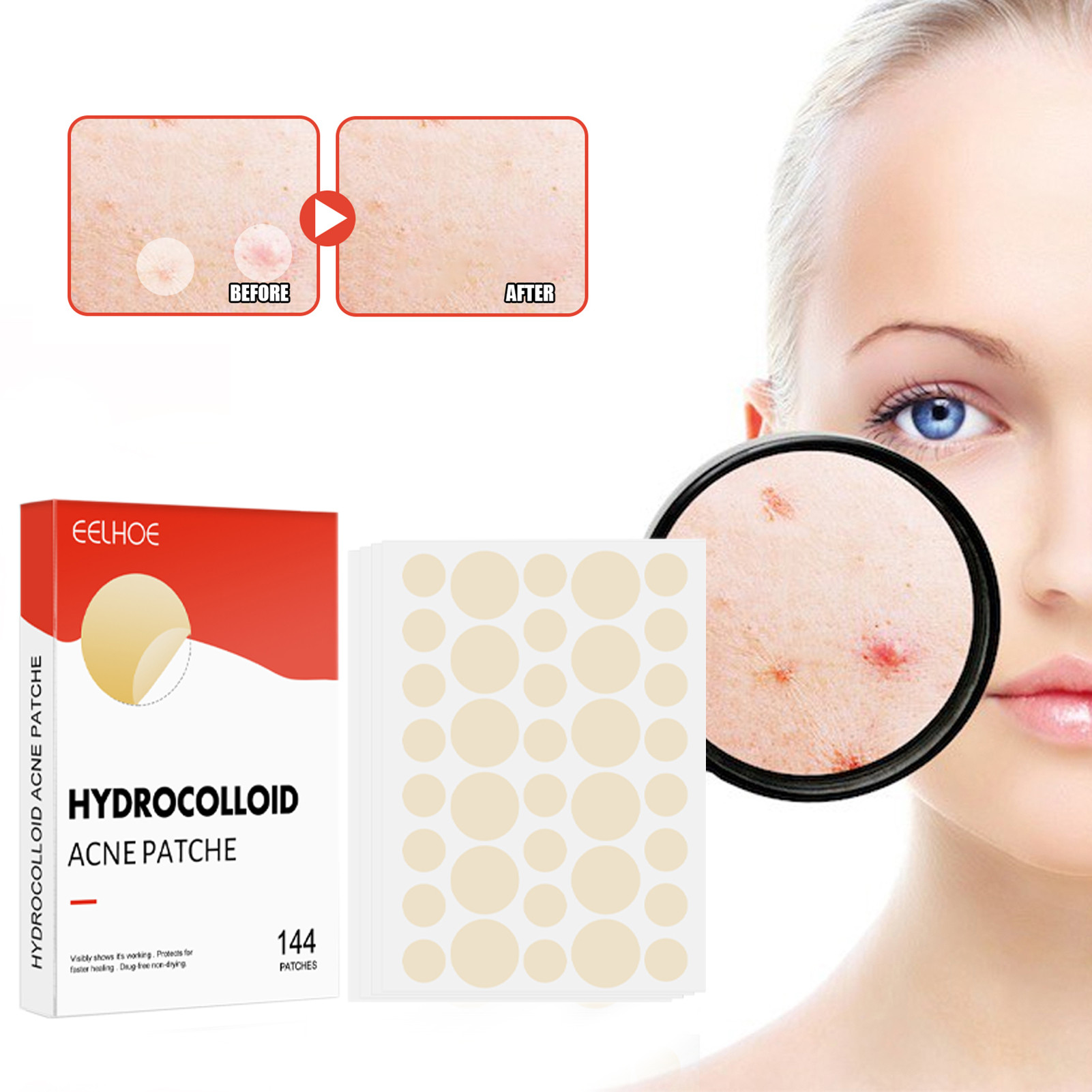144pcs/set Face Skin Care Acne - Men Accessories Combo 评论和价格