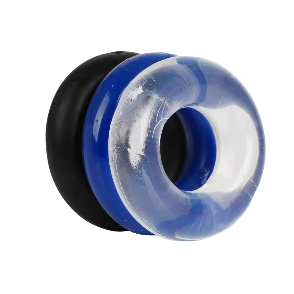 3 Pcs Cock Ring Set TPE Penis  - Men Accessories Combo 评论和价格