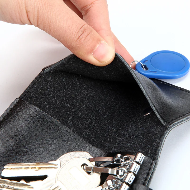 Genuine Leather Keychain Men K - Men Accessories Box 评论和价格